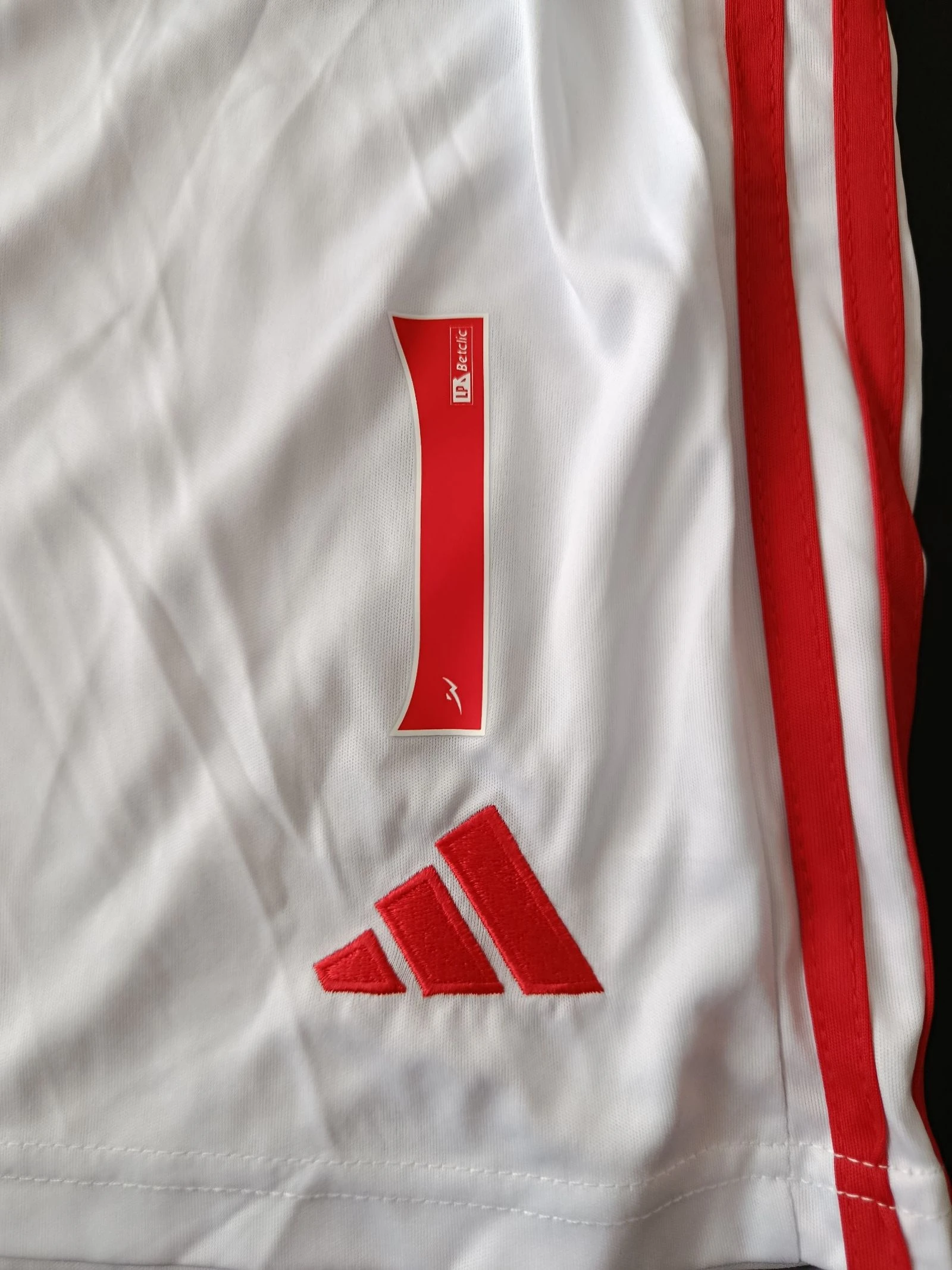 Benfica children's shorts, size 12/13 years, with the number 1 – photo 3